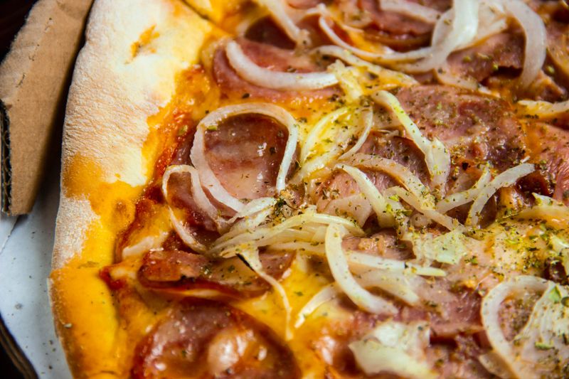 Meat Lovers pizza at Jet's pizza