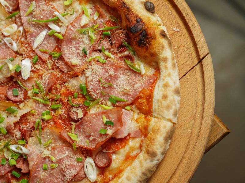 Hawaiian Sunset specialty pizza